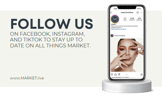 Follow MARKET.live on social media